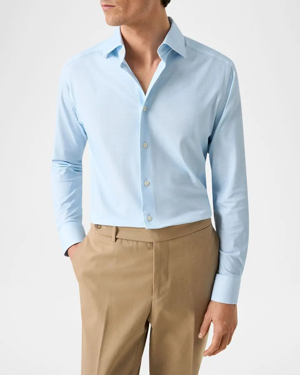 Eton Men's 4Flex Slim-Fit Sport Shirt | Thumbnail 4 Eton Men's 4Flex Slim-Fit Sport Shirt | Thumbnail 4