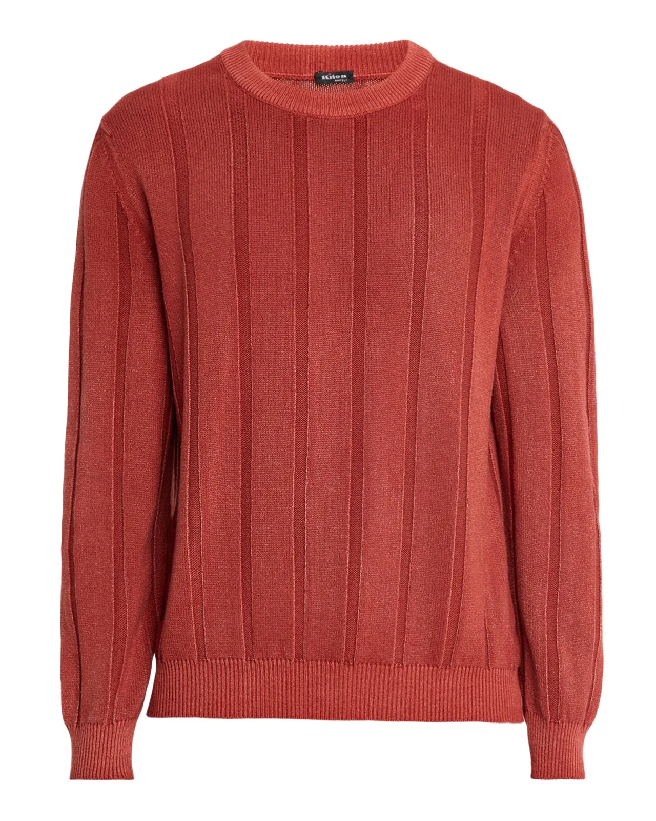 Men's Ribbed Cashmere Crewneck Sweater Men's Ribbed Cashmere Crewneck Sweater
