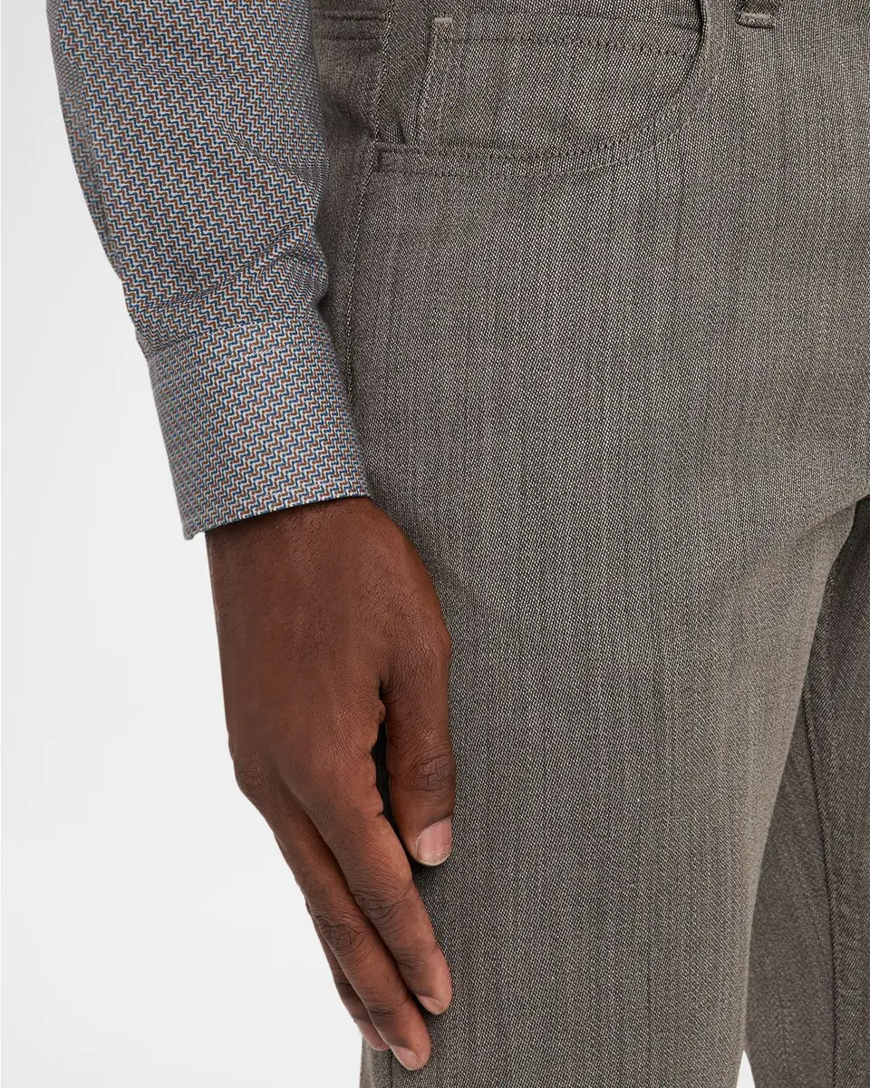Emporio Armani Men's Wool Melange Five-Pocket Pants | Thumbnail 5 Emporio Armani Men's Wool Melange Five-Pocket Pants | Thumbnail 5