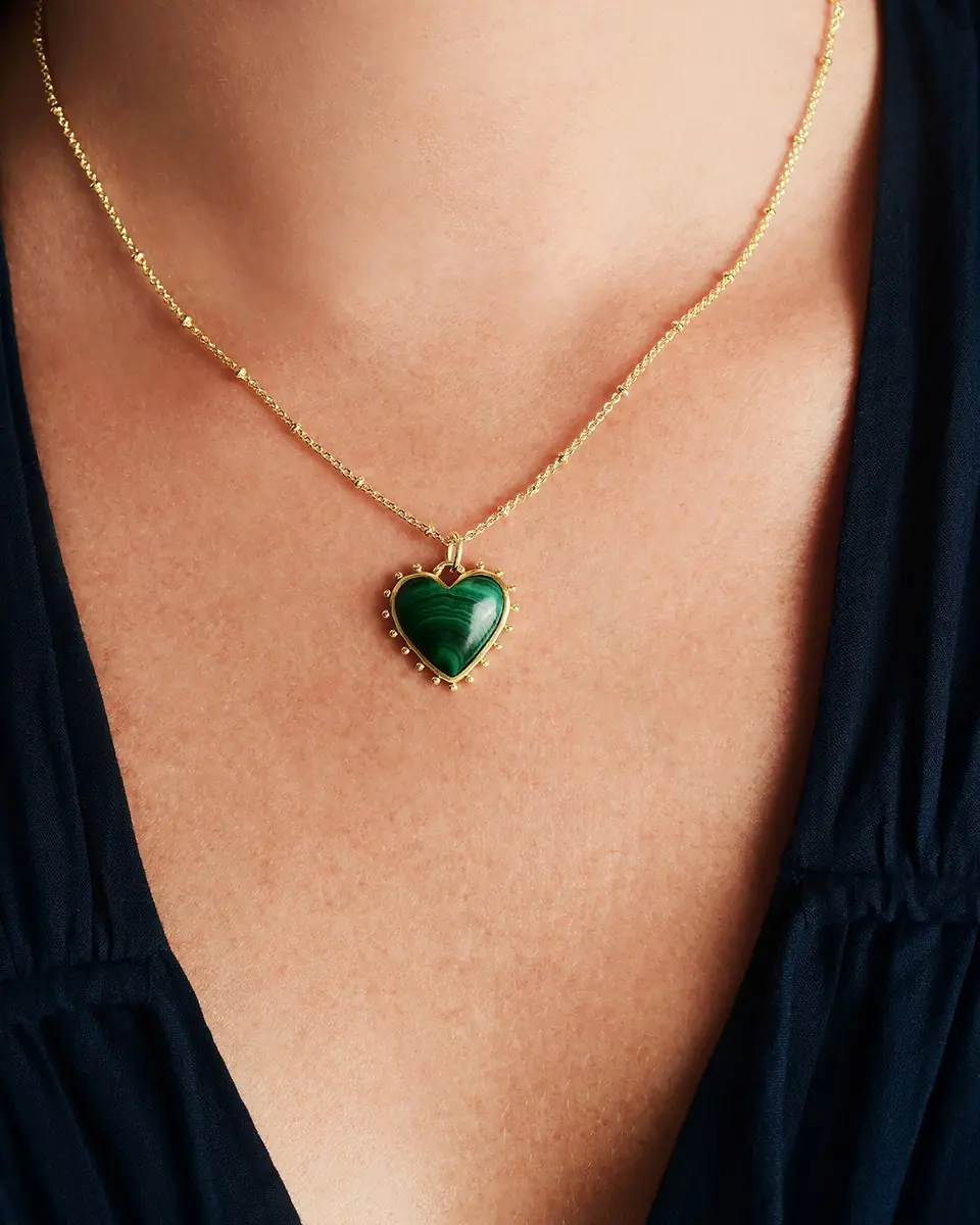 Anabel Aram Jewelry Heart Stone Pendant Necklace | Thumbnail 2 Anabel Aram Jewelry Heart Stone Pendant Necklace | Thumbnail 2