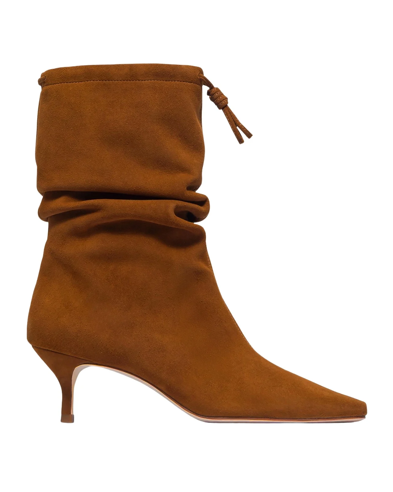 Bernardo Mazzie Scrunch Suede Ankle Boots