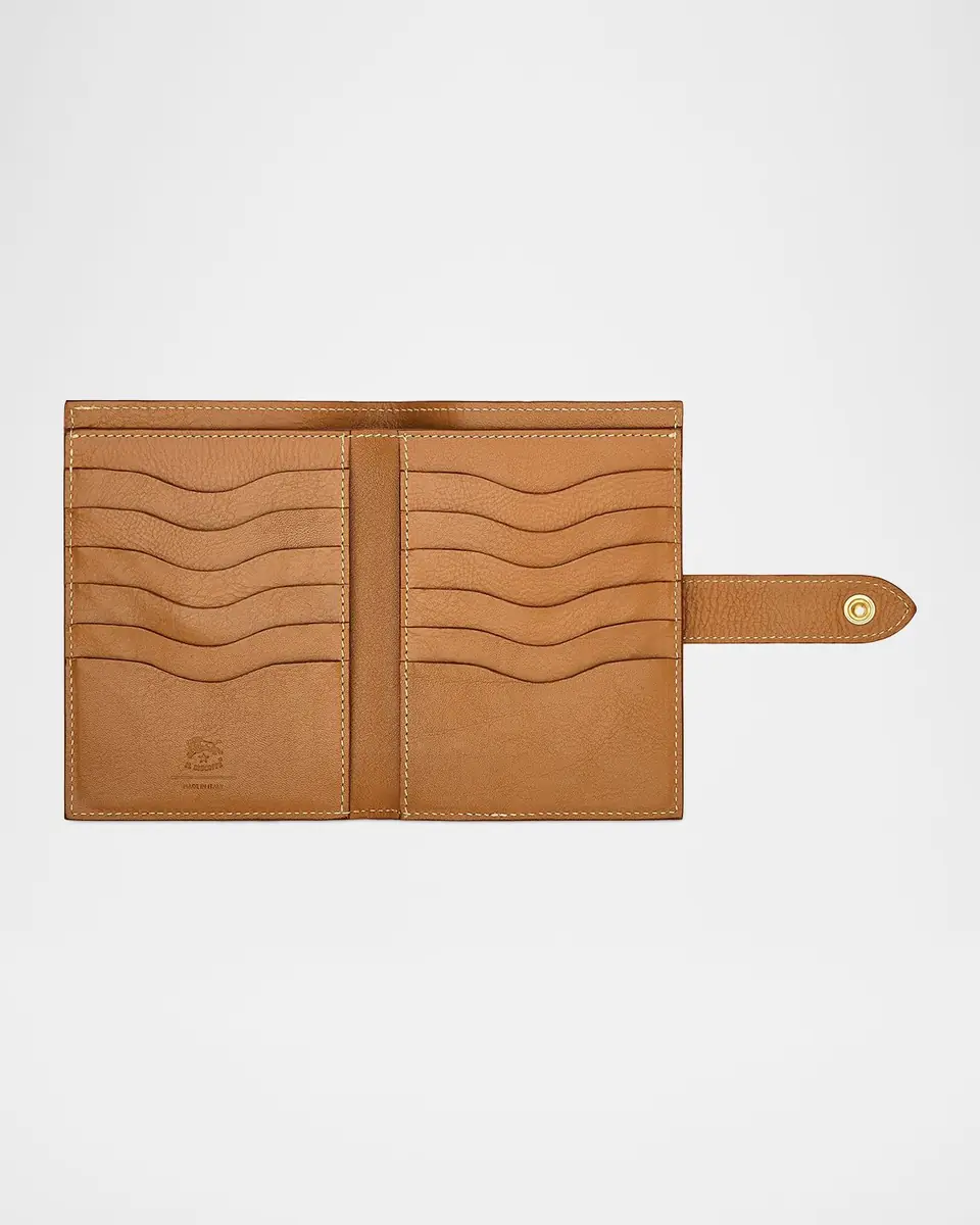 Il Bisonte Archivio Medium Leather Bifold Wallet | Thumbnail 3 Il Bisonte Archivio Medium Leather Bifold Wallet | Thumbnail 3