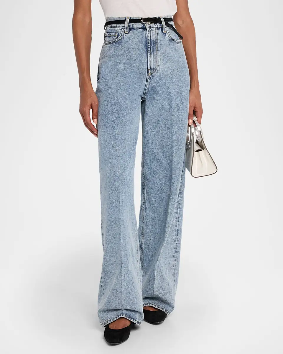 Toteme Wide-Leg Denim Pants | Thumbnail 3