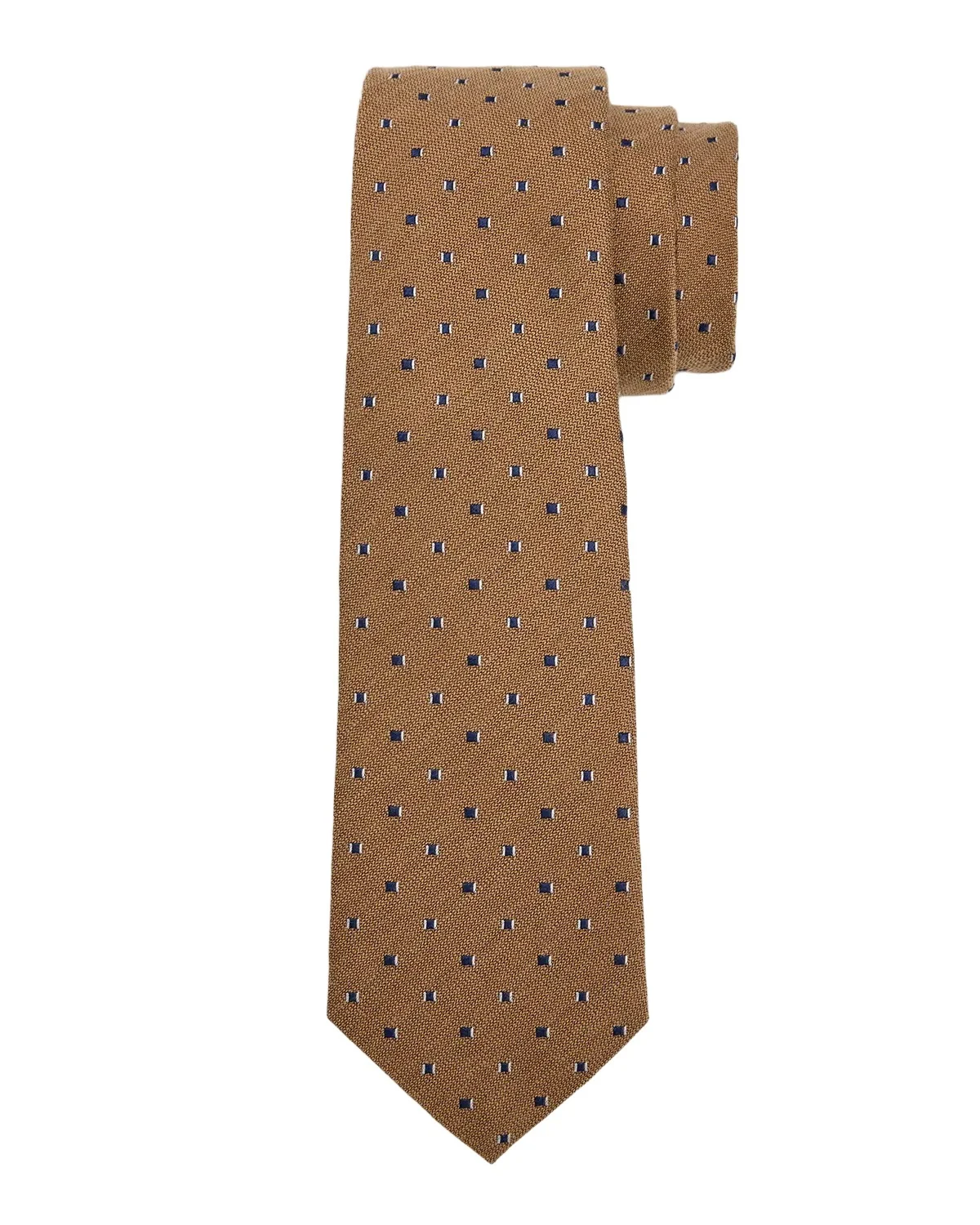 Men's Bordeaux Micro-Jacquard Silk and Wool Tie