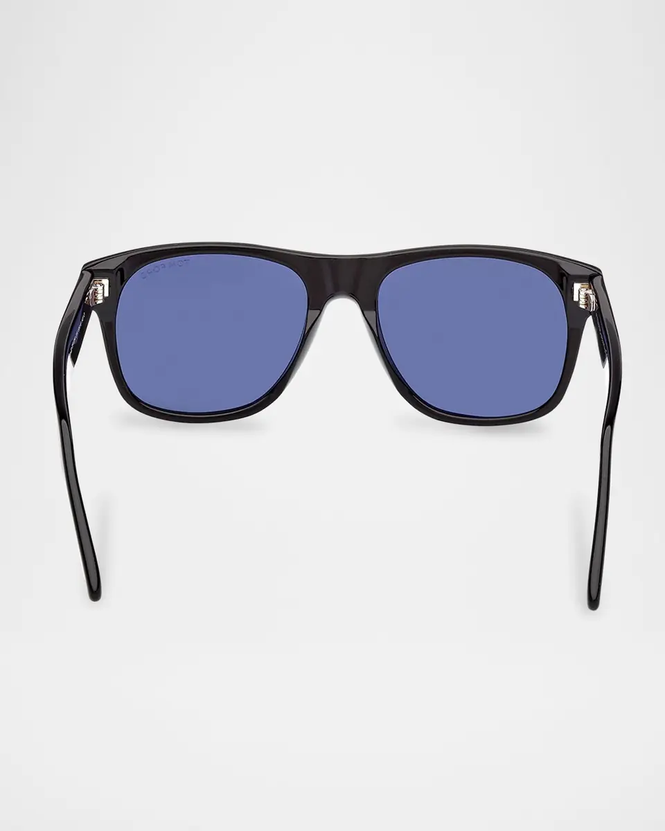 TOM FORD Men's Marlon-02 Acetate Square Sunglasses | Thumbnail 4 TOM FORD Men's Marlon-02 Acetate Square Sunglasses | Thumbnail 4