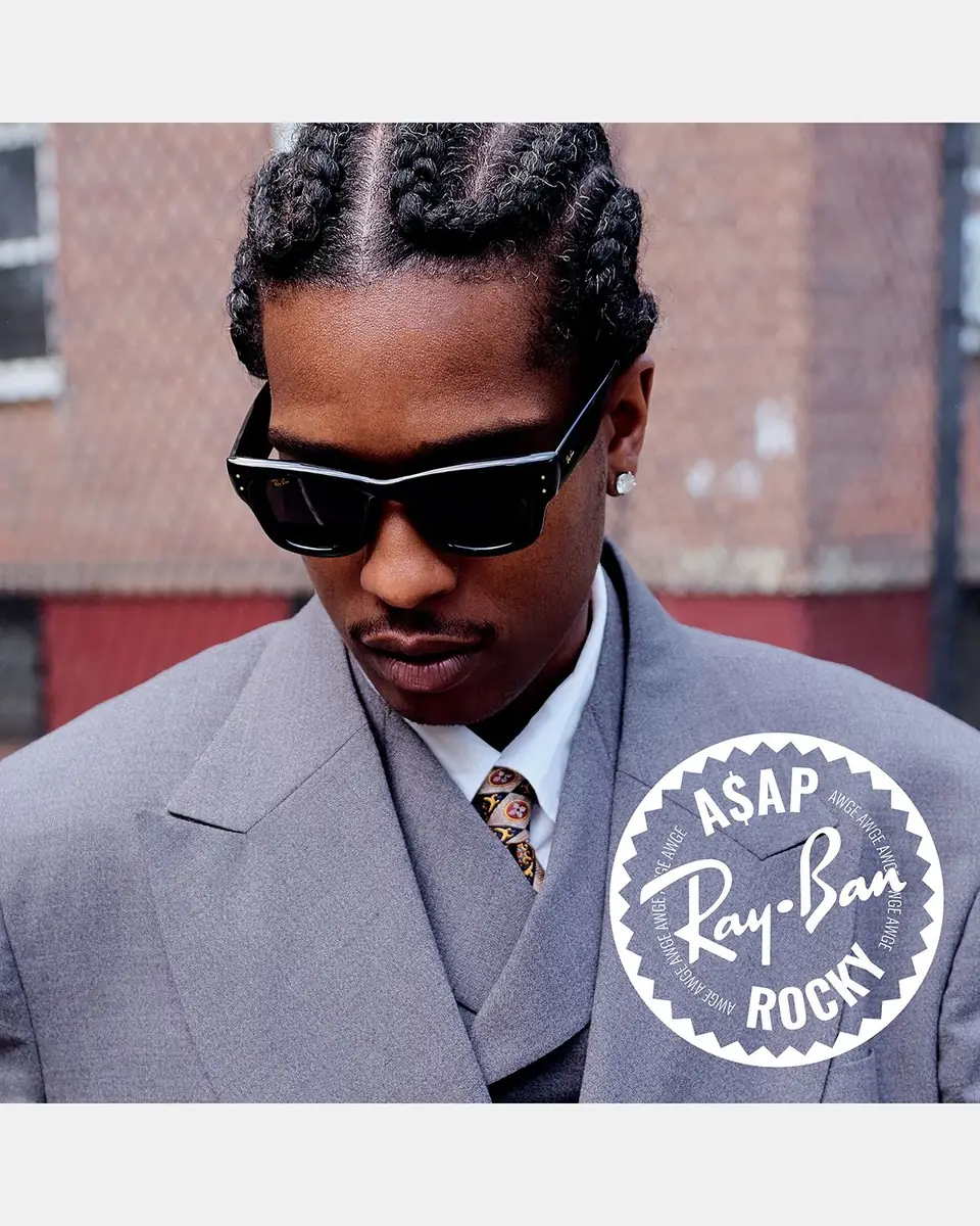 Ray-Ban Men's RB4940 Wayfarer Puffer A$AP ROCKY Square Sunglasses | Thumbnail 6 Ray-Ban Men's RB4940 Wayfarer Puffer A$AP ROCKY Square Sunglasses | Thumbnail 6