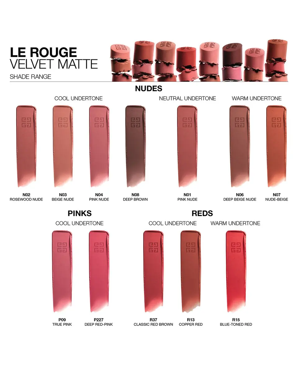 Givenchy Le Rouge Velvet Matte Lipstick | Thumbnail 5 Givenchy Le Rouge Velvet Matte Lipstick | Thumbnail 5