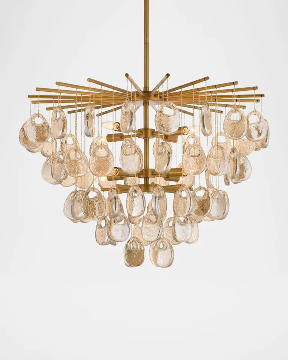 Arteriors Jacqueline 32" 8-Light Chandelier | Thumbnail 3