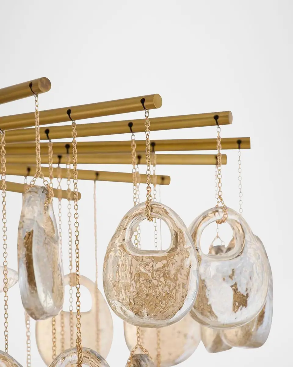 Arteriors Jacqueline 32" 8-Light Chandelier | Thumbnail 6