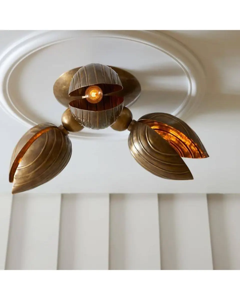 Arteriors Inessa 24" 3-Light Flush Mount | Thumbnail 2