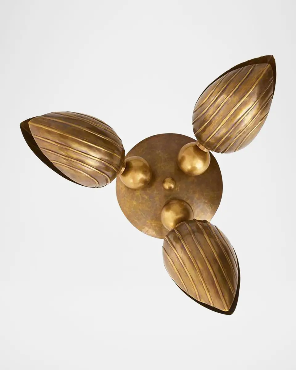 Arteriors Inessa 24" 3-Light Flush Mount | Thumbnail 4