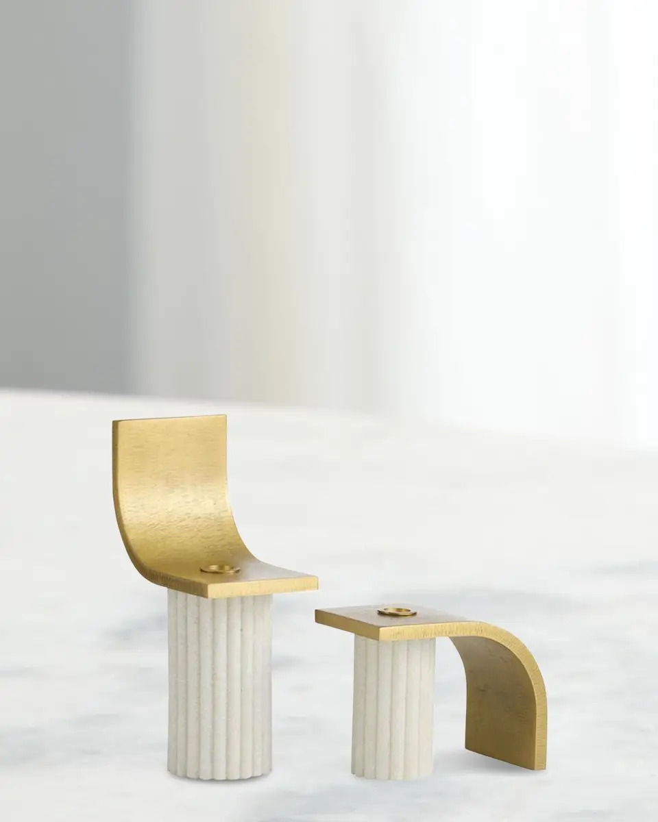 Arteriors Ivanna Candleholders, Set of 2 | Thumbnail 3 Arteriors Ivanna Candleholders, Set of 2 | Thumbnail 3