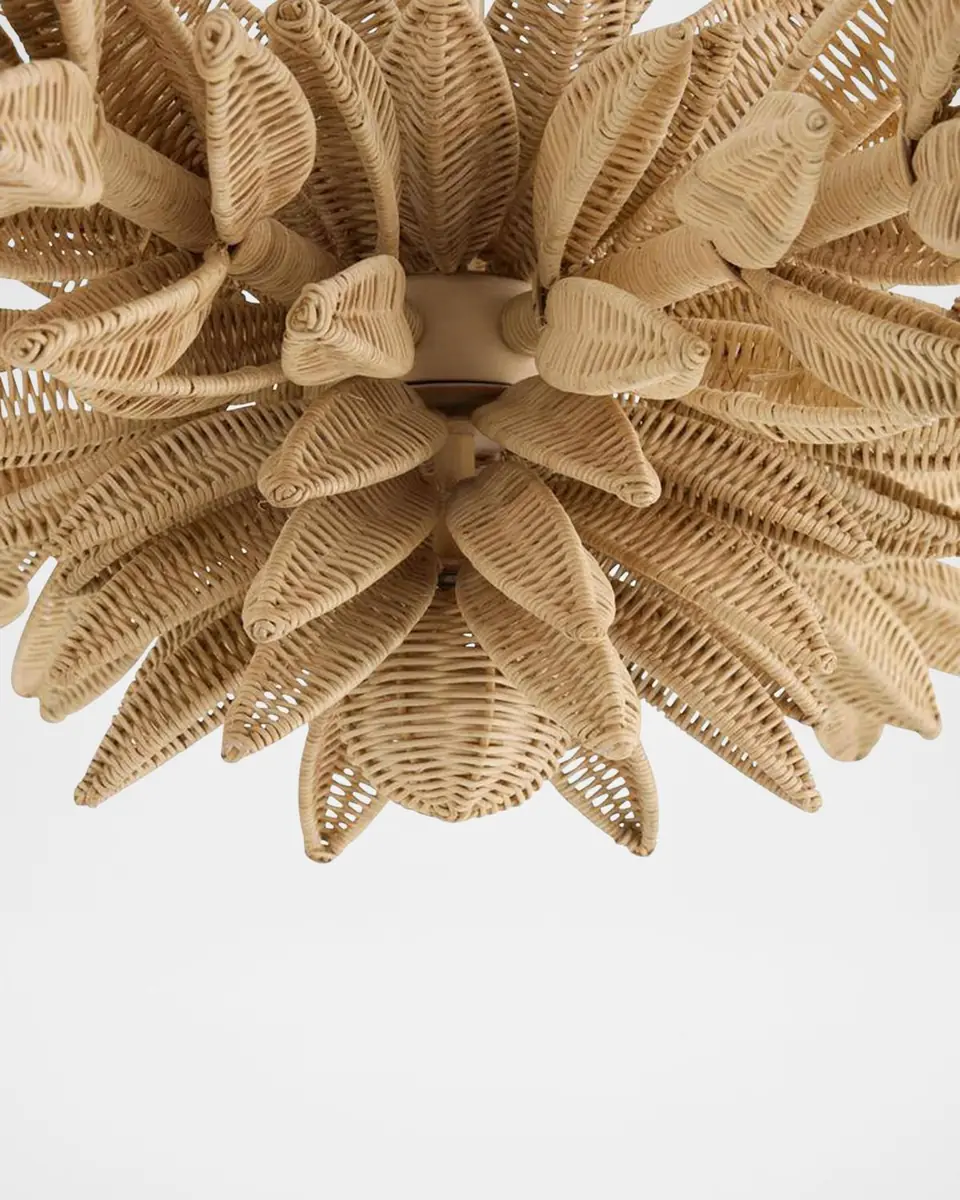 Arteriors Kasai 37" 6-Light Convertible Semi-Flush Mount | Thumbnail 5