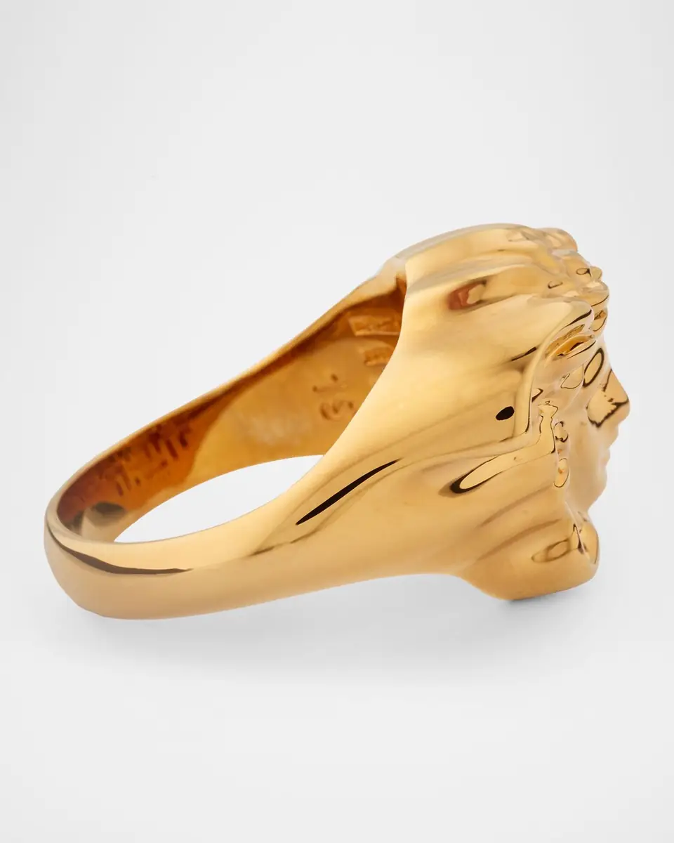 Versace Men's La Medusa Ring | Thumbnail 4 Versace Men's La Medusa Ring | Thumbnail 4