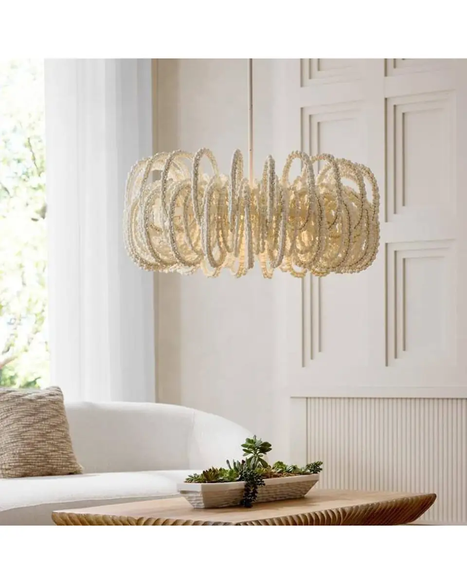 Arteriors Keely 36" 6-Light Chandelier | Thumbnail 2