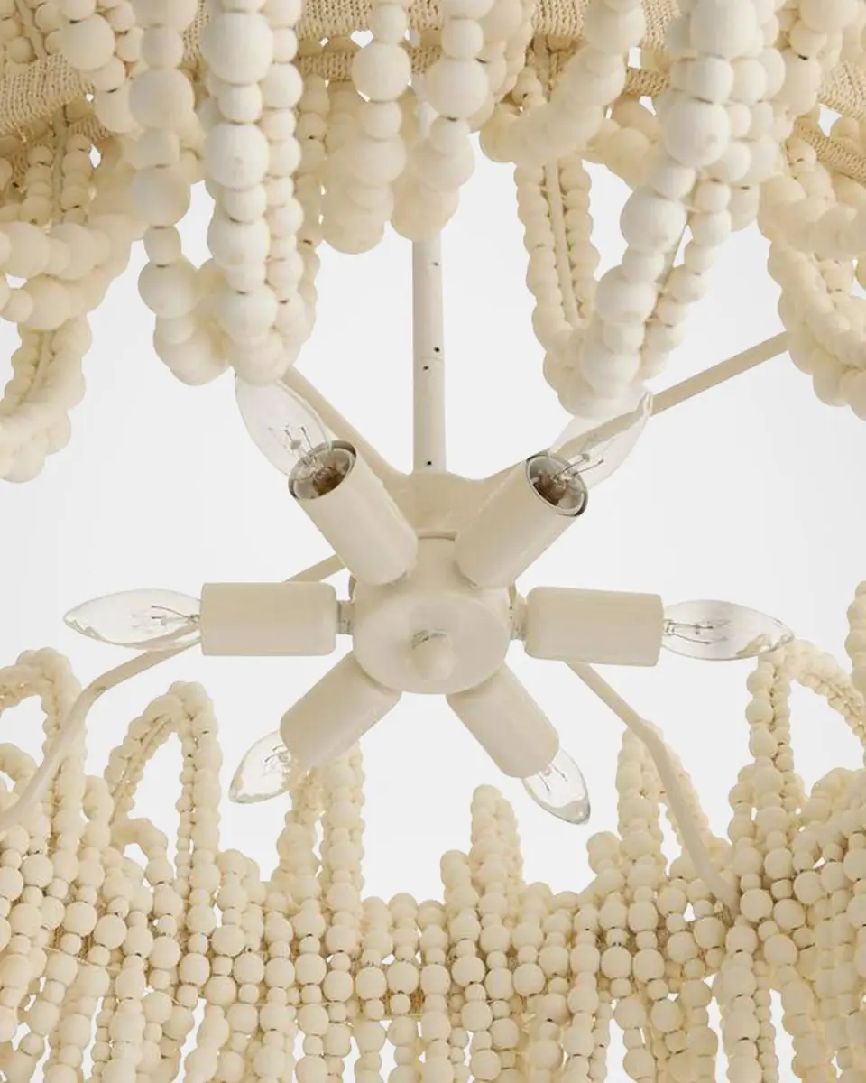Arteriors Keely 36" 6-Light Chandelier | Thumbnail 6