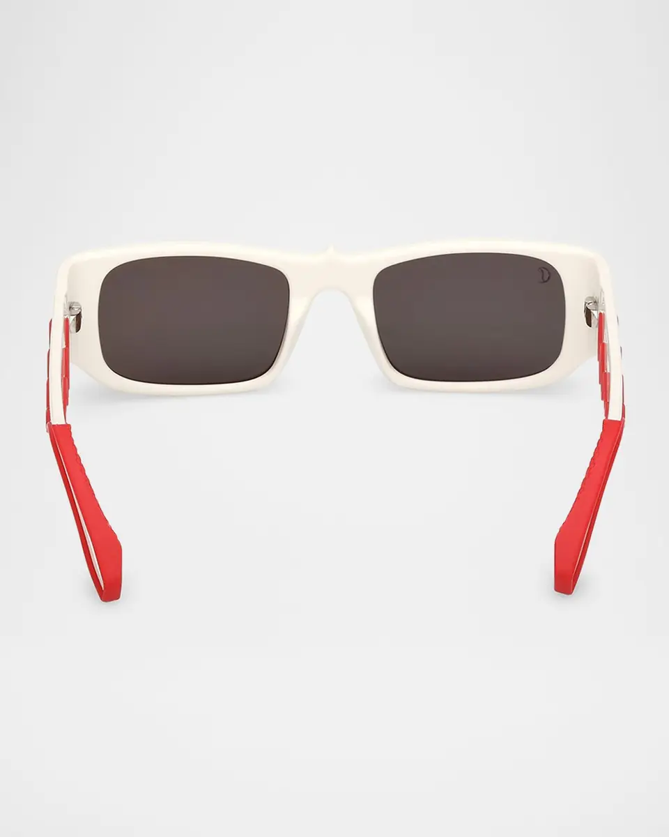 Christian Louboutin Men's LB0017M Acetate Rectangle Sunglasses | Thumbnail 5 Christian Louboutin Men's LB0017M Acetate Rectangle Sunglasses | Thumbnail 5