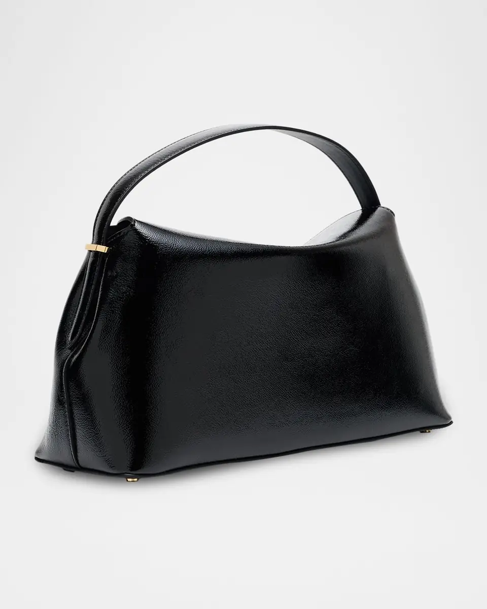 Toteme T-Lock Naplack Leather Top-Handle Bag | Thumbnail 3 Toteme T-Lock Naplack Leather Top-Handle Bag | Thumbnail 3