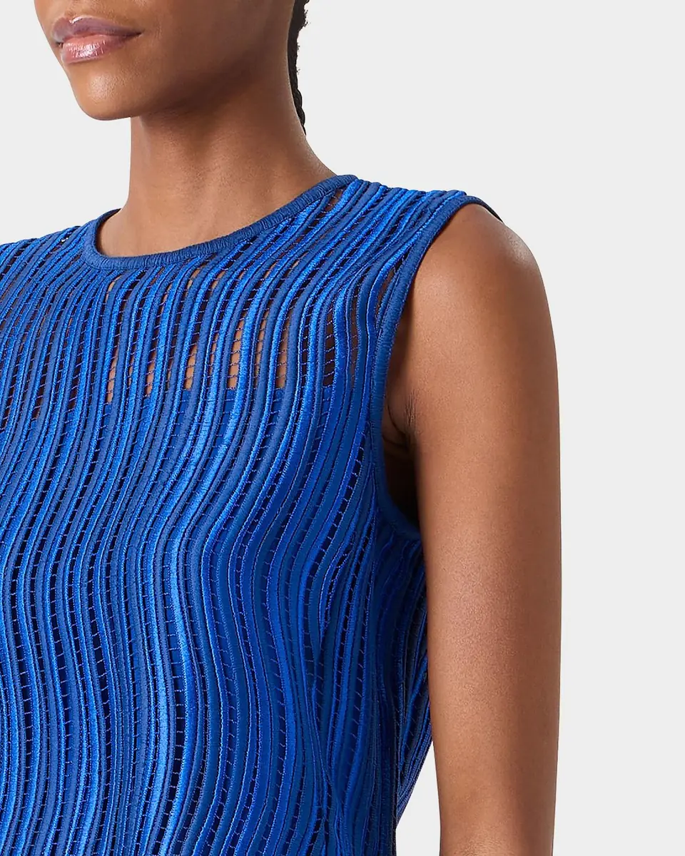 Akris Techno Wave Guipure Lace Blouse | Thumbnail 6