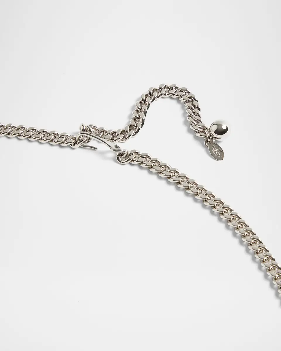 Valentino Garavani VLogo Signature Crystal-Embellished Chain Belt | Thumbnail 5