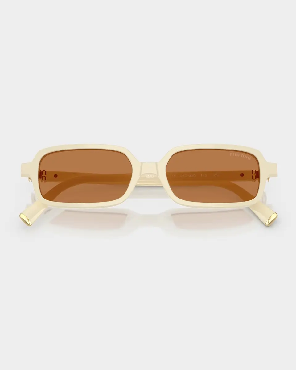 Miu Miu 11Zs Rectangular Sunglasses | Thumbnail 5 Miu Miu 11Zs Rectangular Sunglasses | Thumbnail 5