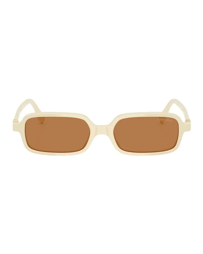 Miu Miu 11Zs Rectangular Sunglasses | Image 1 Miu Miu 11Zs Rectangular Sunglasses | Image 1