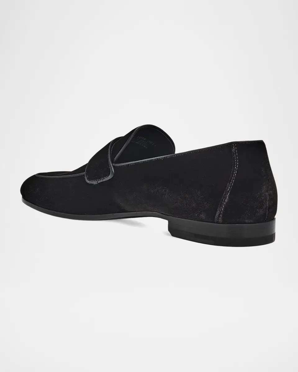 Magnanni Jasper II Velvet Loafers | Thumbnail 4 Magnanni Jasper II Velvet Loafers | Thumbnail 4