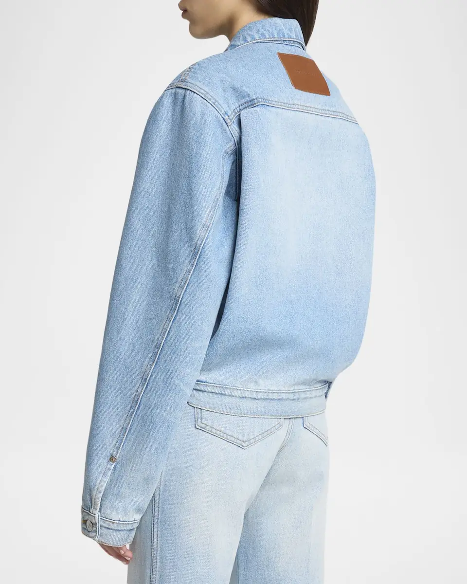 Victoria Beckham Denim Trucker Jacket | Thumbnail 3 Victoria Beckham Denim Trucker Jacket | Thumbnail 3