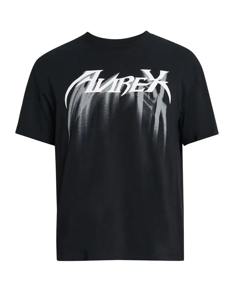AVIREX Men's Goth 50th Cotton Jersey T-Shirt | Image 1 AVIREX Men's Goth 50th Cotton Jersey T-Shirt | Image 1