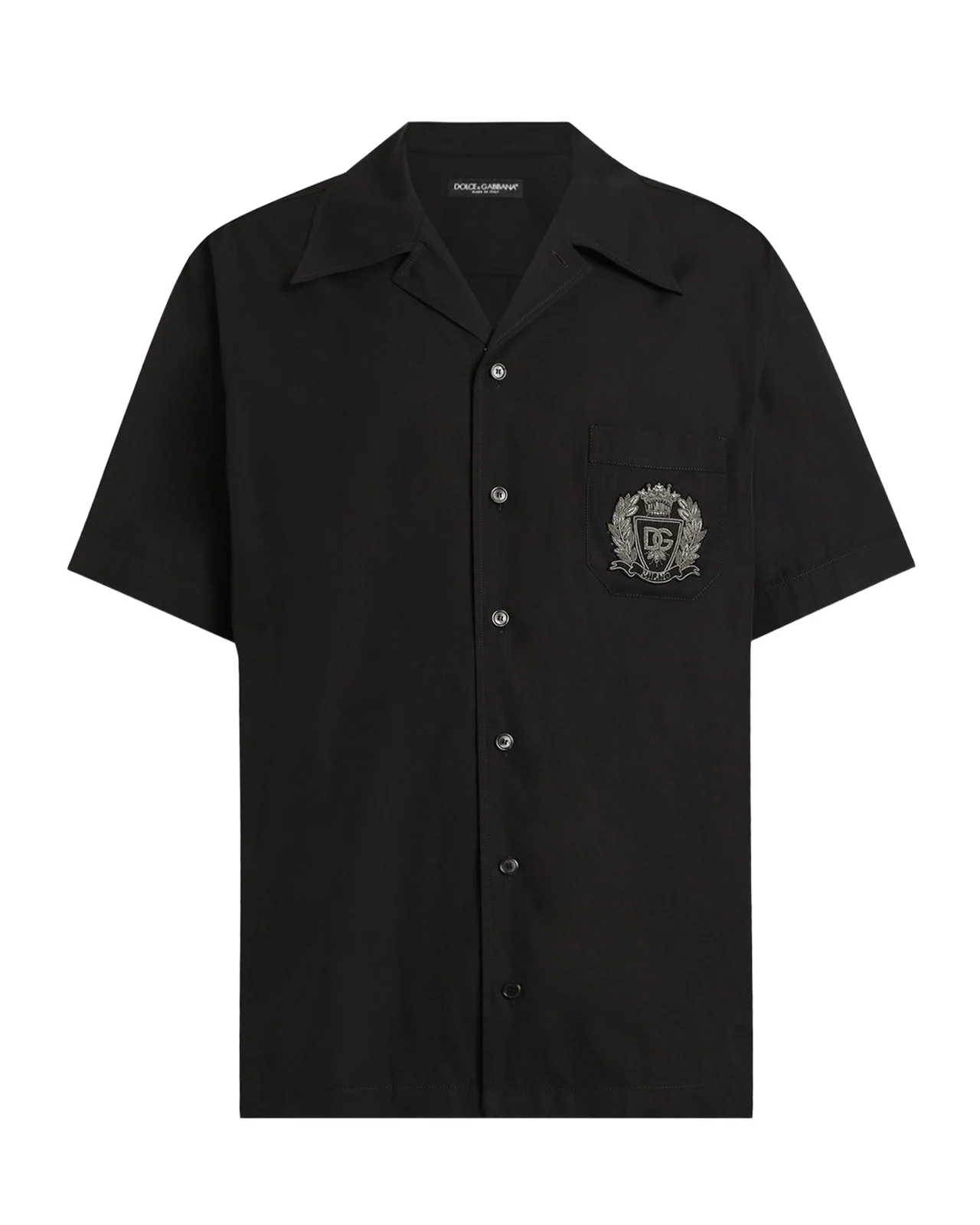 Men's Hawaii Cotton Emblem Short-Sleeve Shirt