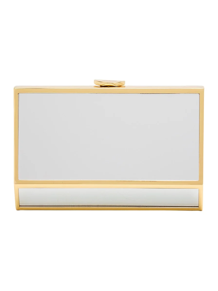 Maddox Geometric Mirror Clutch Bag Maddox Geometric Mirror Clutch Bag