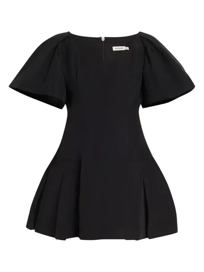Hattie Puff-Sleeve Mini Dress