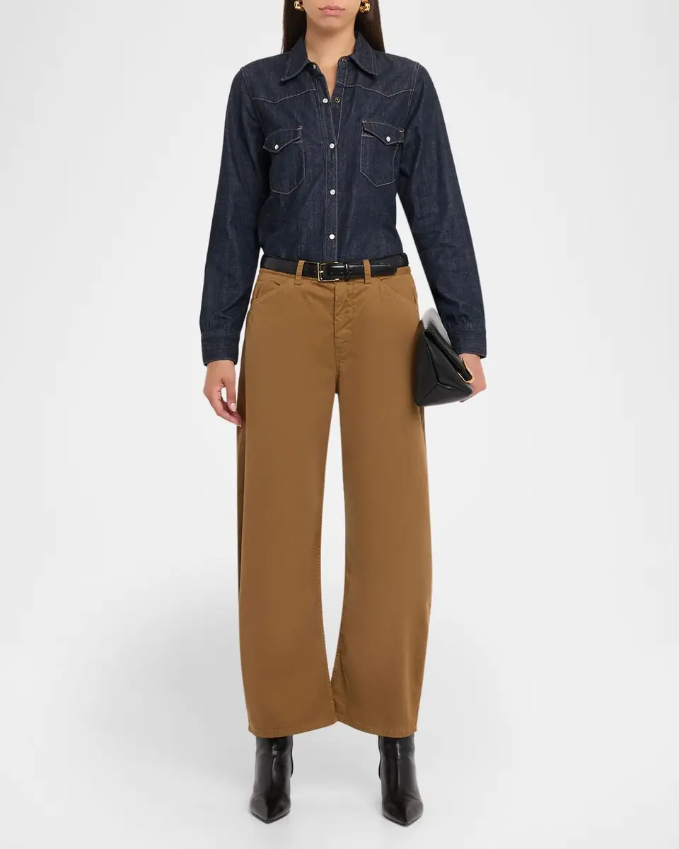 Nili Lotan Tribeca Straight Leg Pants | Thumbnail 2 Nili Lotan Tribeca Straight Leg Pants | Thumbnail 2