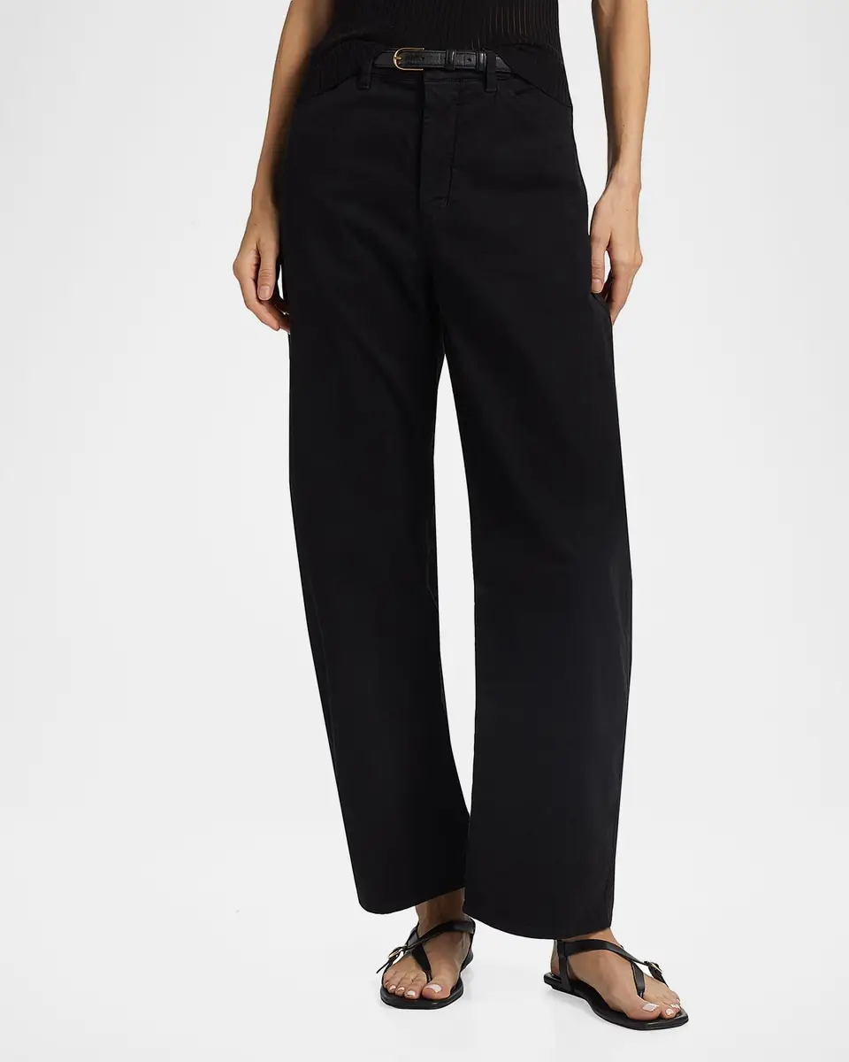 Nili Lotan Tribeca Straight Leg Pants | Thumbnail 7 Nili Lotan Tribeca Straight Leg Pants | Thumbnail 7