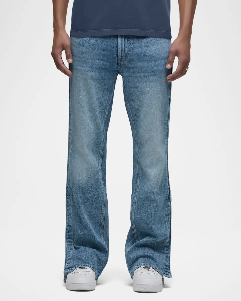 Hudson Men's Walker Flare-Leg Jeans | Thumbnail 4