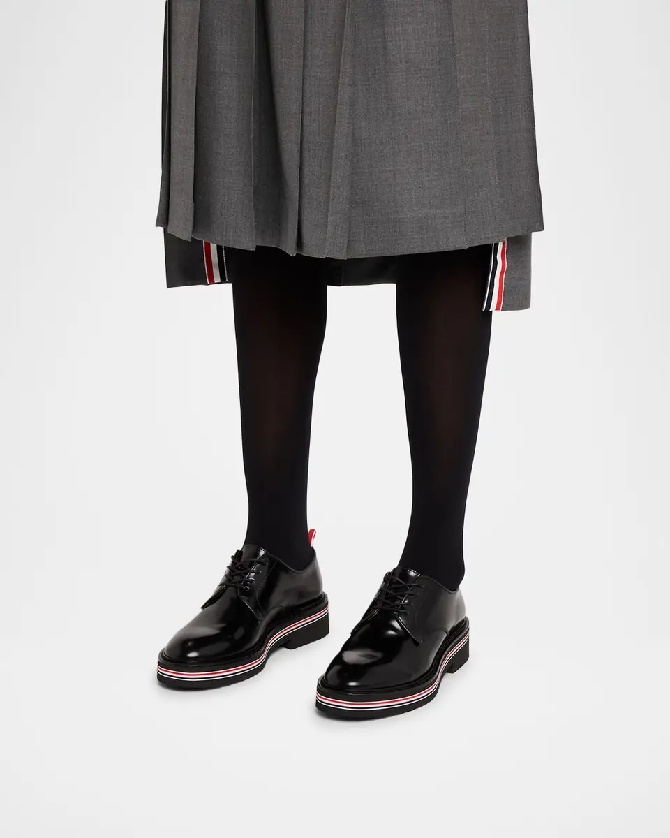 Thom Browne Uniform Leather Derby Shoes | Thumbnail 2 Thom Browne Uniform Leather Derby Shoes | Thumbnail 2