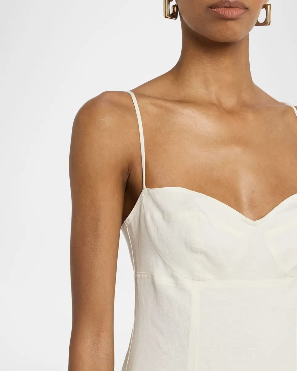 SIMKHAI Analise Bustier Midi Dress | Thumbnail 5 SIMKHAI Analise Bustier Midi Dress | Thumbnail 5