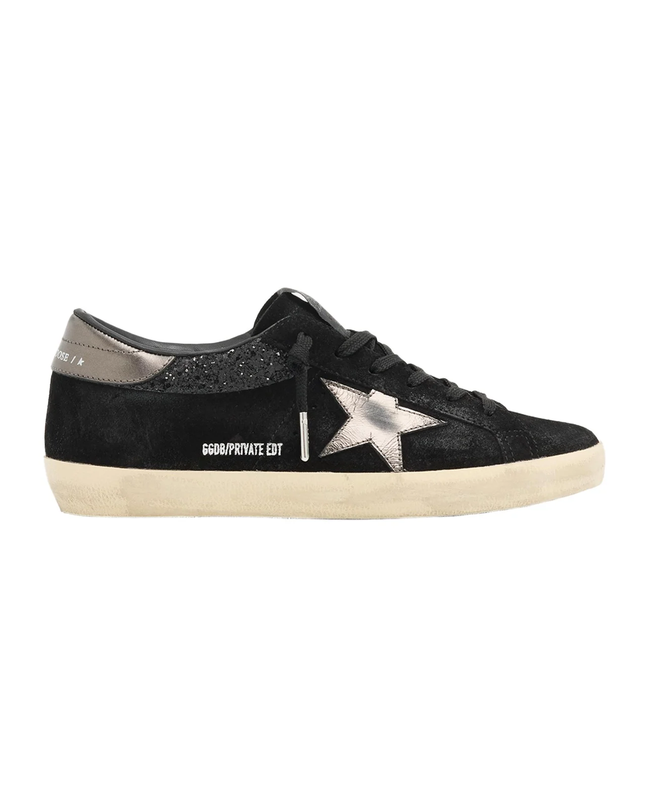 Super-Star Suede Glitter Low-Top Sneakers Super-Star Suede Glitter Low-Top Sneakers