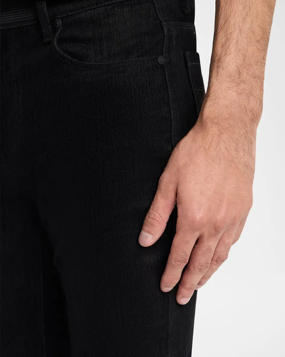 RTA Men's Bryant Black Denim Ripped Skinny Jeans | Thumbnail 5 RTA Men's Bryant Black Denim Ripped Skinny Jeans | Thumbnail 5