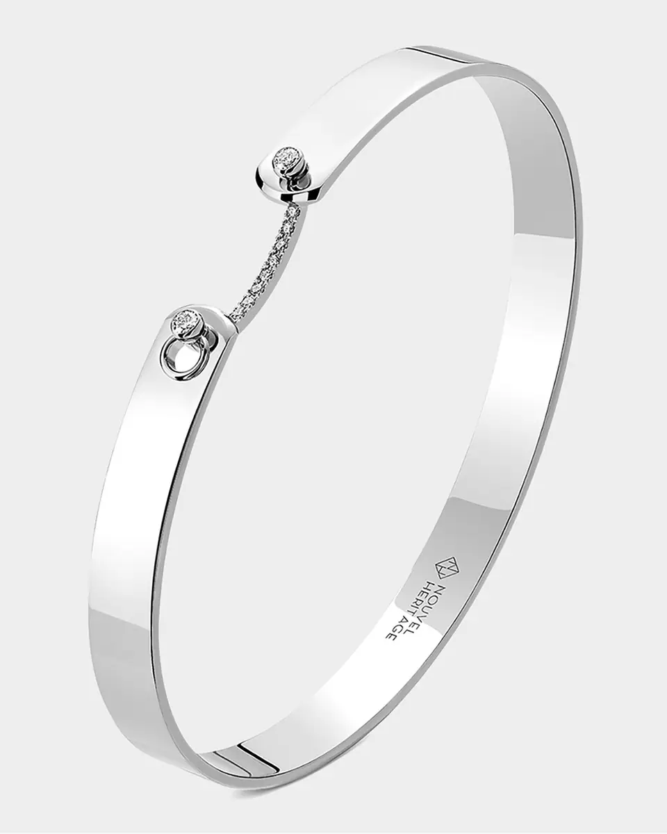 Nouvel Heritage 18K Business Meeting GM Mood Bangle | Thumbnail 3