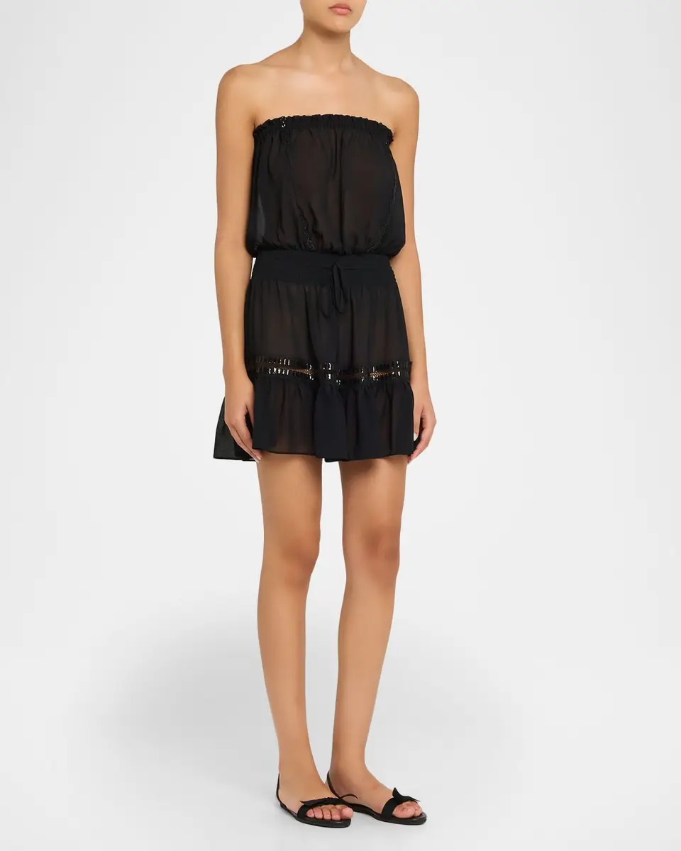 Ramy Brook Natallia Strapless Sun Dress Coverup | Thumbnail 4 Ramy Brook Natallia Strapless Sun Dress Coverup | Thumbnail 4
