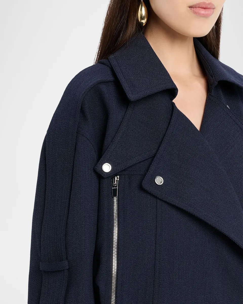 A.L.C. Marvin Wool-Blend Moto Jacket | Thumbnail 5