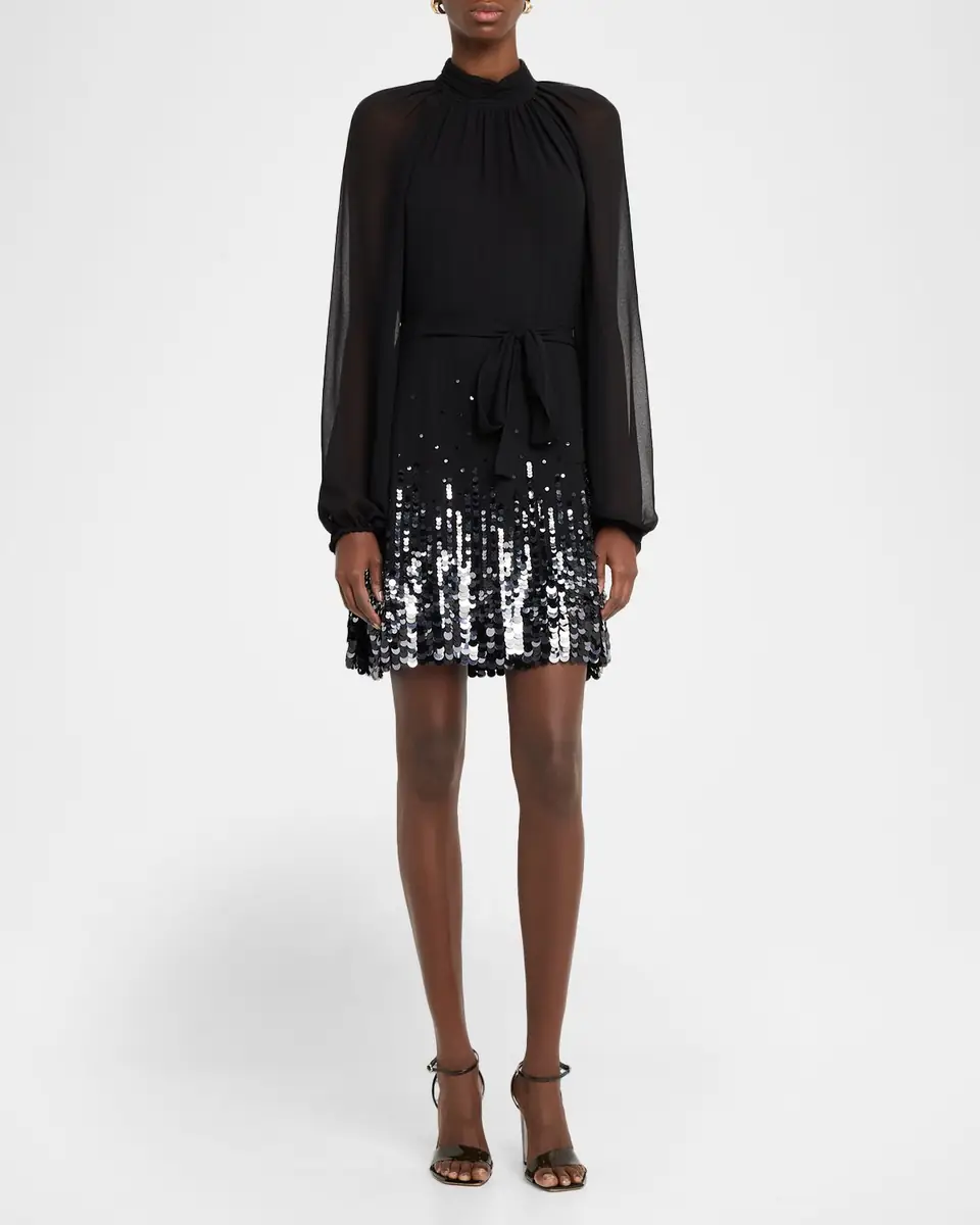 Ungaro Bradly Paillette-Embellished Mini Dress | Thumbnail 4 Ungaro Bradly Paillette-Embellished Mini Dress | Thumbnail 4