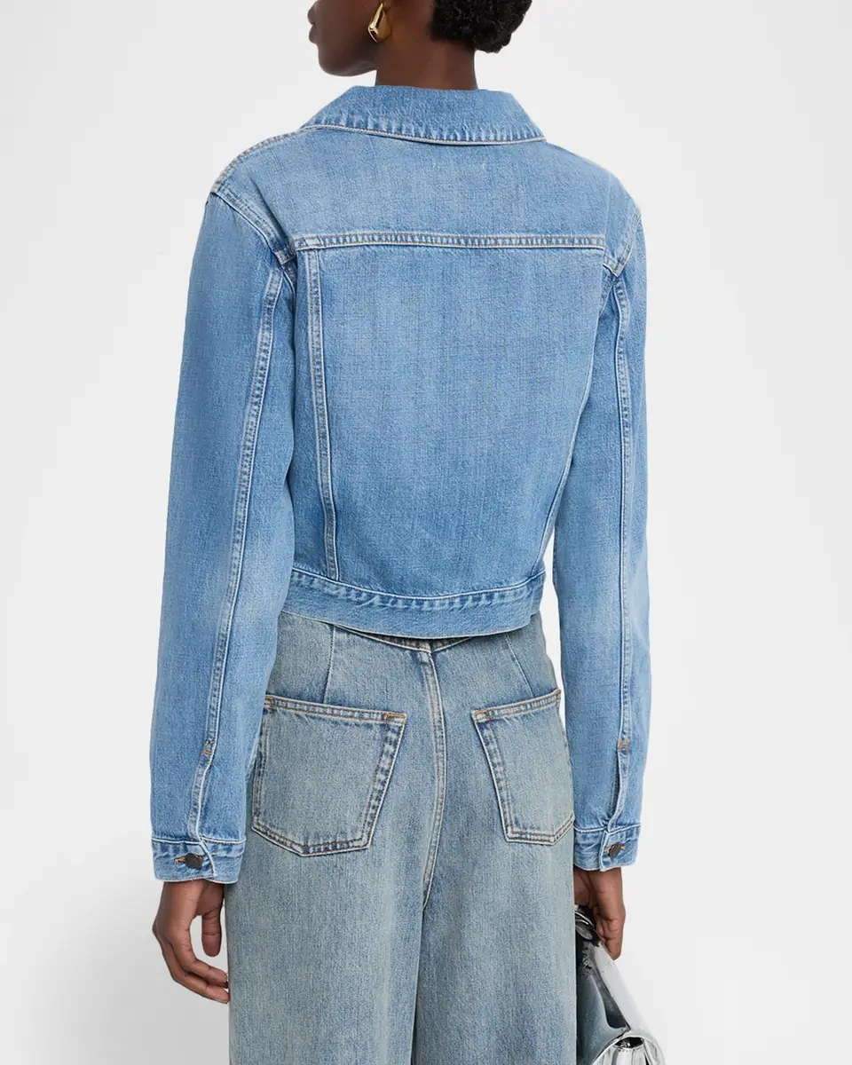 Frame The Off Duty Denim Jacket | Thumbnail 3 Frame The Off Duty Denim Jacket | Thumbnail 3