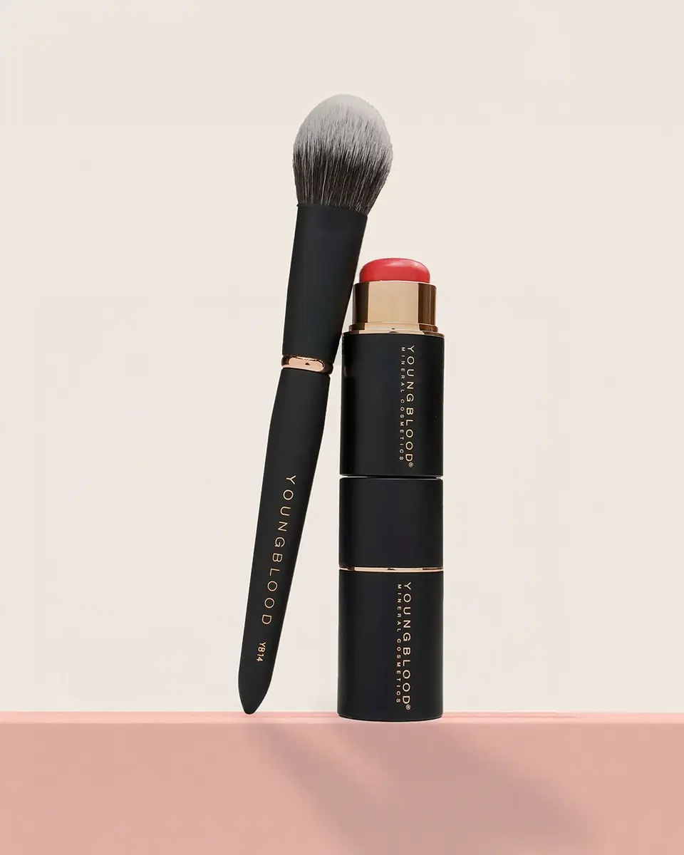 Youngblood Mineral Cosmetics YB14 Multi-Tasker Crème Blush Brush | Thumbnail 3 Youngblood Mineral Cosmetics YB14 Multi-Tasker Crème Blush Brush | Thumbnail 3