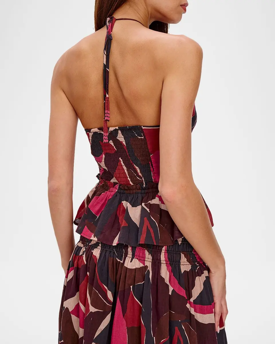 Rails Dulce Printed Halter Crop Top | Thumbnail 3 Rails Dulce Printed Halter Crop Top | Thumbnail 3