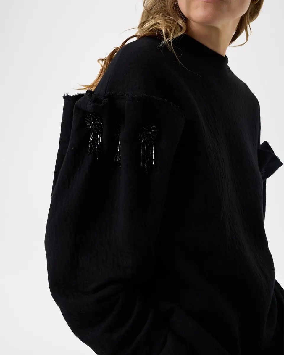 Akyn Studio Aylin Bead-Embellished Sweater | Thumbnail 3 Akyn Studio Aylin Bead-Embellished Sweater | Thumbnail 3