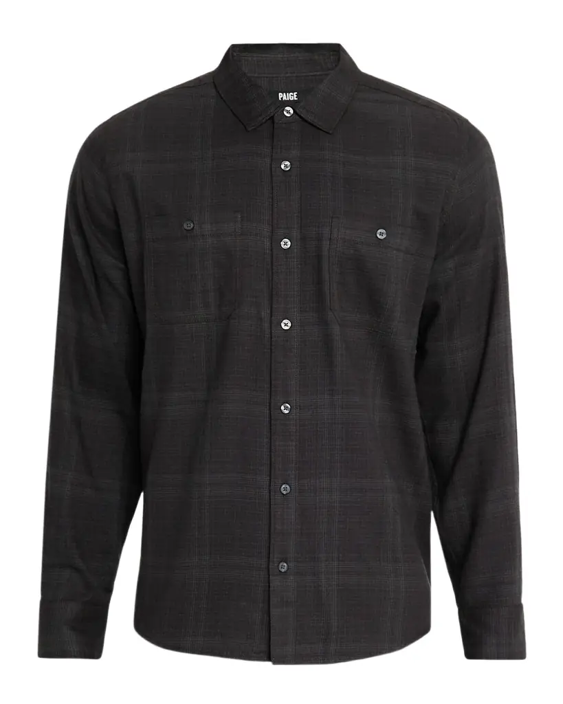 Men's Everett Plaid Button-Down Shirt Men's Everett Plaid Button-Down Shirt