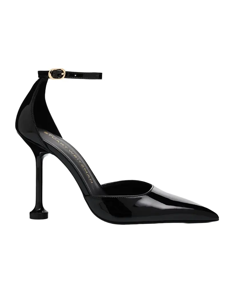 Stuart Weitzman 100mm Stuartini Patent Leather Pumps | Image 1 Stuart Weitzman 100mm Stuartini Patent Leather Pumps | Image 1