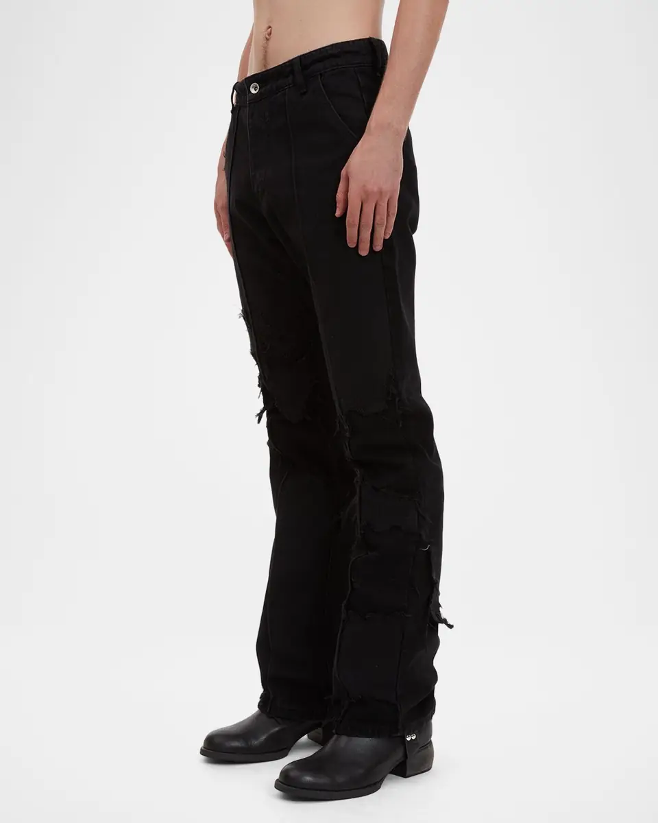WHO DECIDES WAR Men's Unearthed Distressed Slim-Straight Leg Pants | Thumbnail 4 WHO DECIDES WAR Men's Unearthed Distressed Slim-Straight Leg Pants | Thumbnail 4
